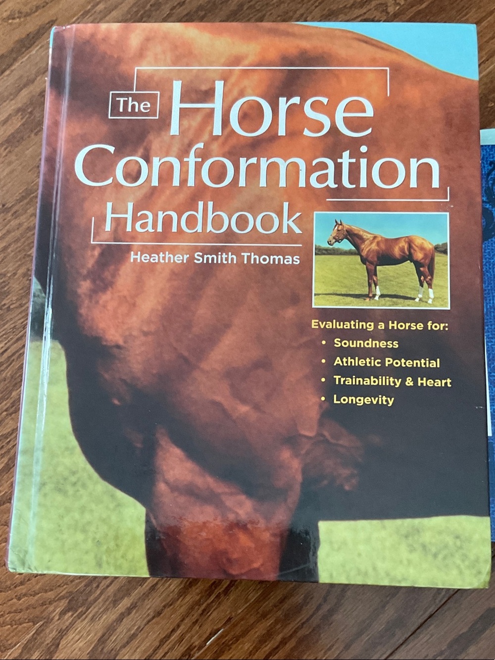 The Horse Conformation Handbook by Heather Smith Thomas - hard cover